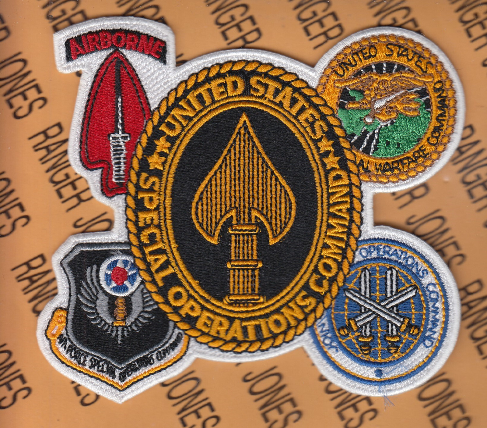 USSOCOM United States Special Operations Command Airborne JSOC 4.75