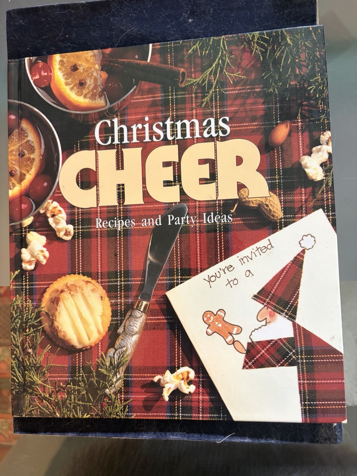 Christmas CHEER - Recipes And Party Ideas - Hardback Book-1993