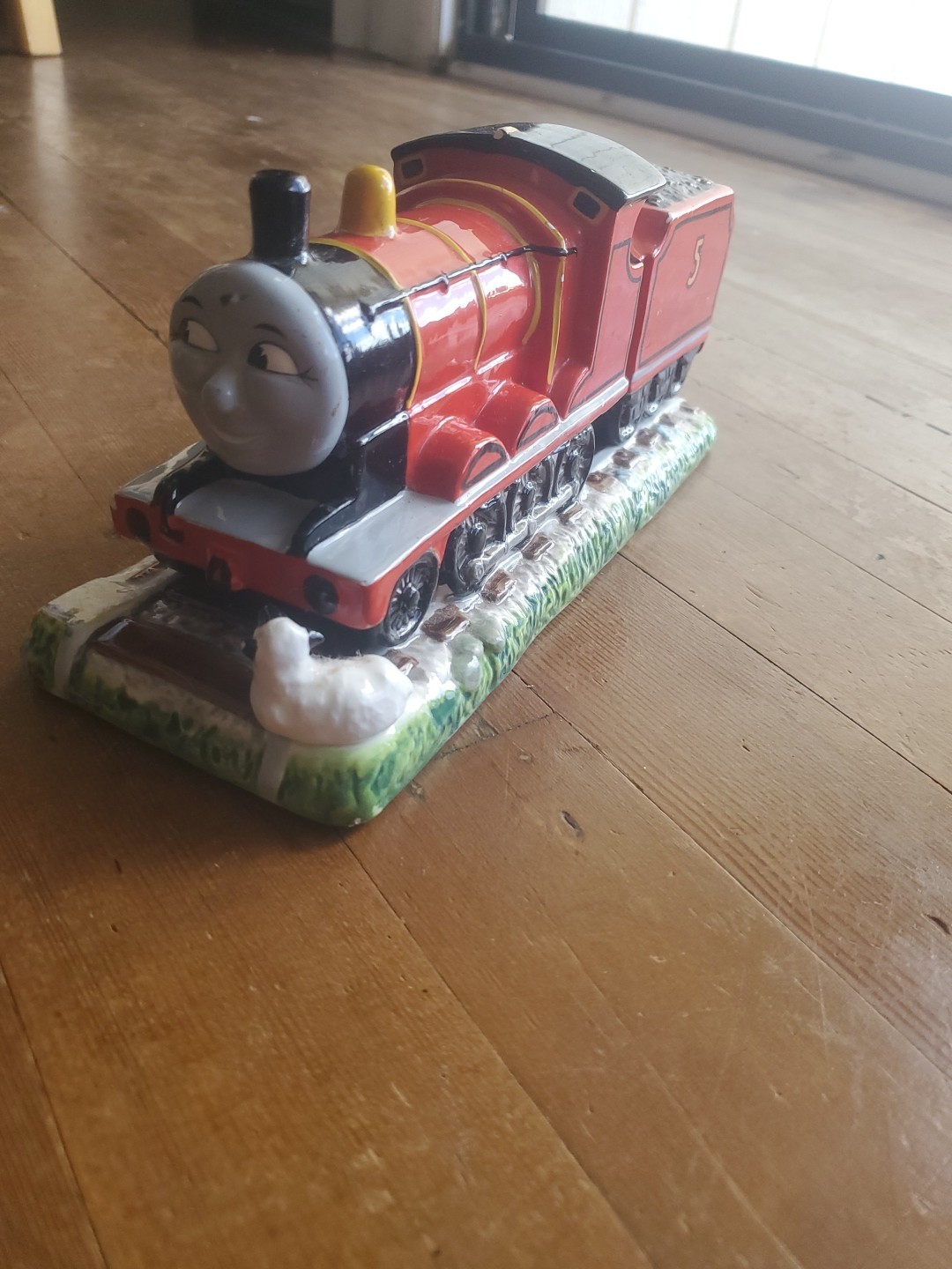1994 Schmid James Red Engine Thomas Tank Engine Music Box Rare Works Please Rea 1994 Schmid James Red Engine Thomas Tank Engine Music Box Rare Works Please Rea