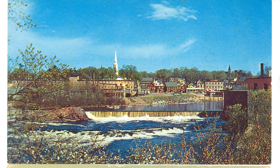PENACOOK,NEW HAMPSHIRE-VIEW OF VILLAGE-#P27054-(NH-P) PENACOOK,NEW HAMPSHIRE-VIEW OF VILLAGE-#P27054-(NH-P)