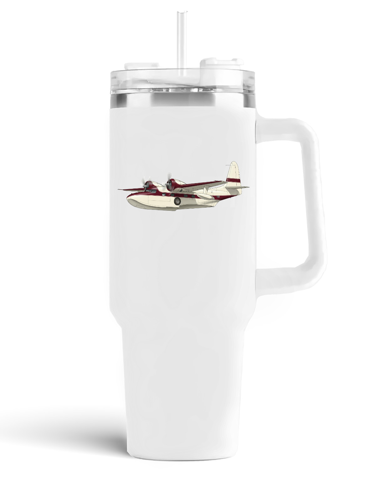 Grumman G-73 Mallard Stainless Steel Quencher Tumbler - 40oz.