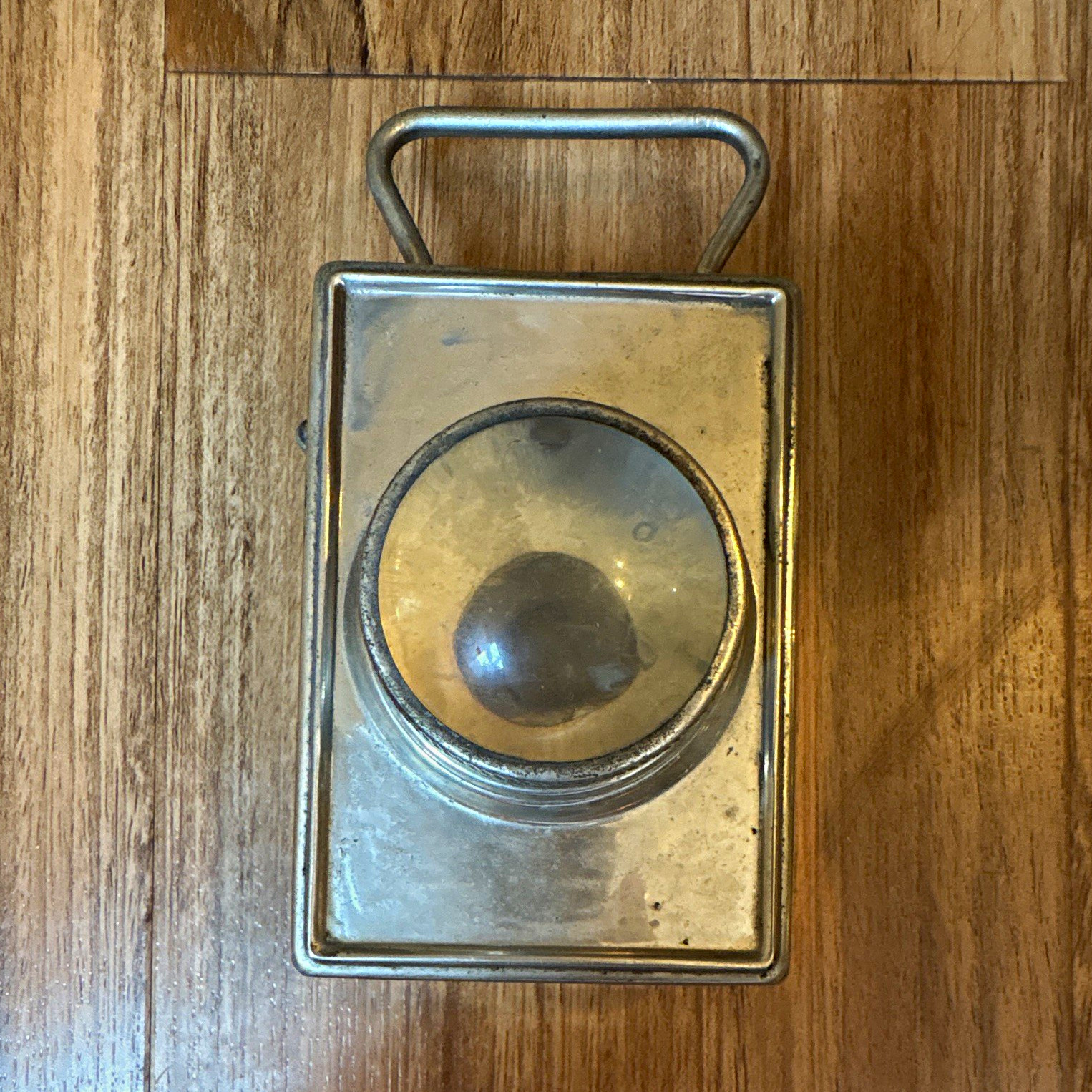 Vintage French Eveready Pocket Lantern WWI Era