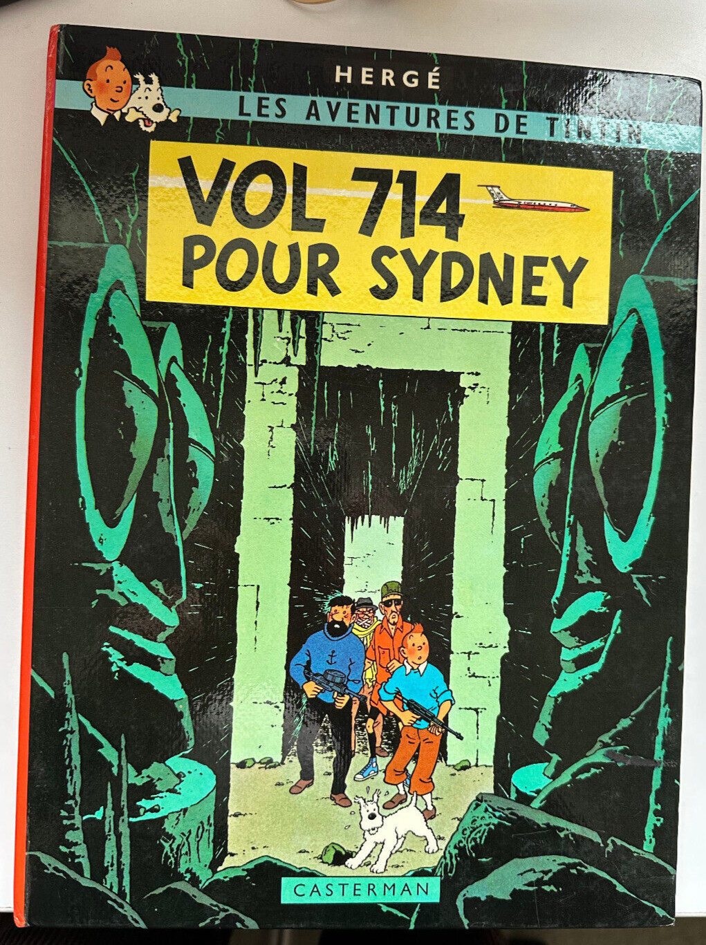 Hergé Tintin Vol 714 pour Sydney 1st early \