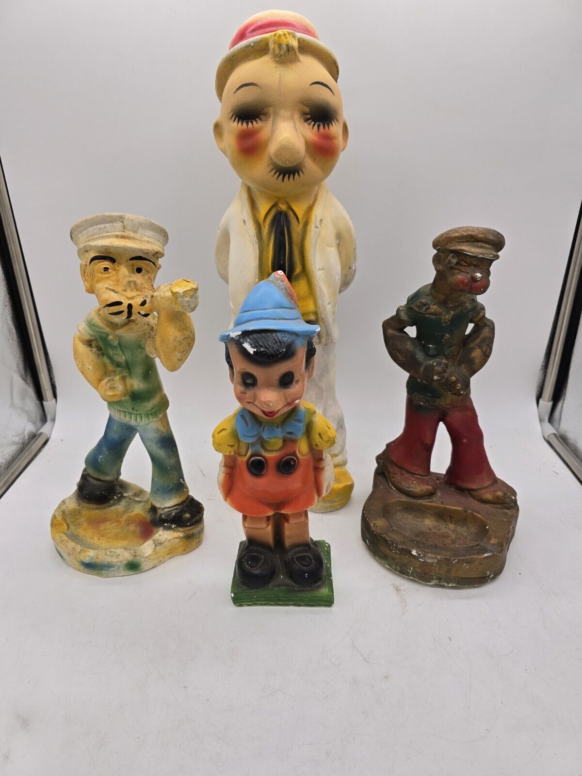 Vintage Popeye chalkware collectible figurine