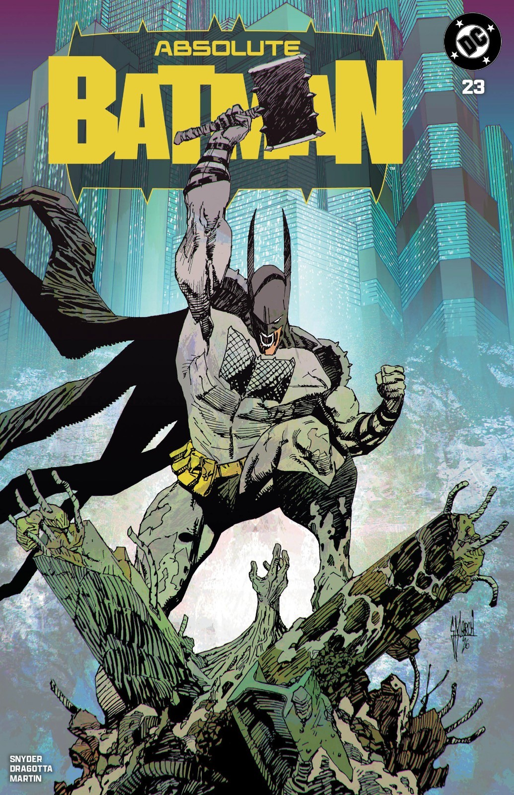 ABSOLUTE BATMAN #23 - GUILLEM MARCH TRADE VARIANT KNIGHT OF COMICS EXCLUSIVE ABSOLUTE BATMAN #23 - GUILLEM MARCH TRADE VARIANT KNIGHT OF COMICS EXCLUSIVE