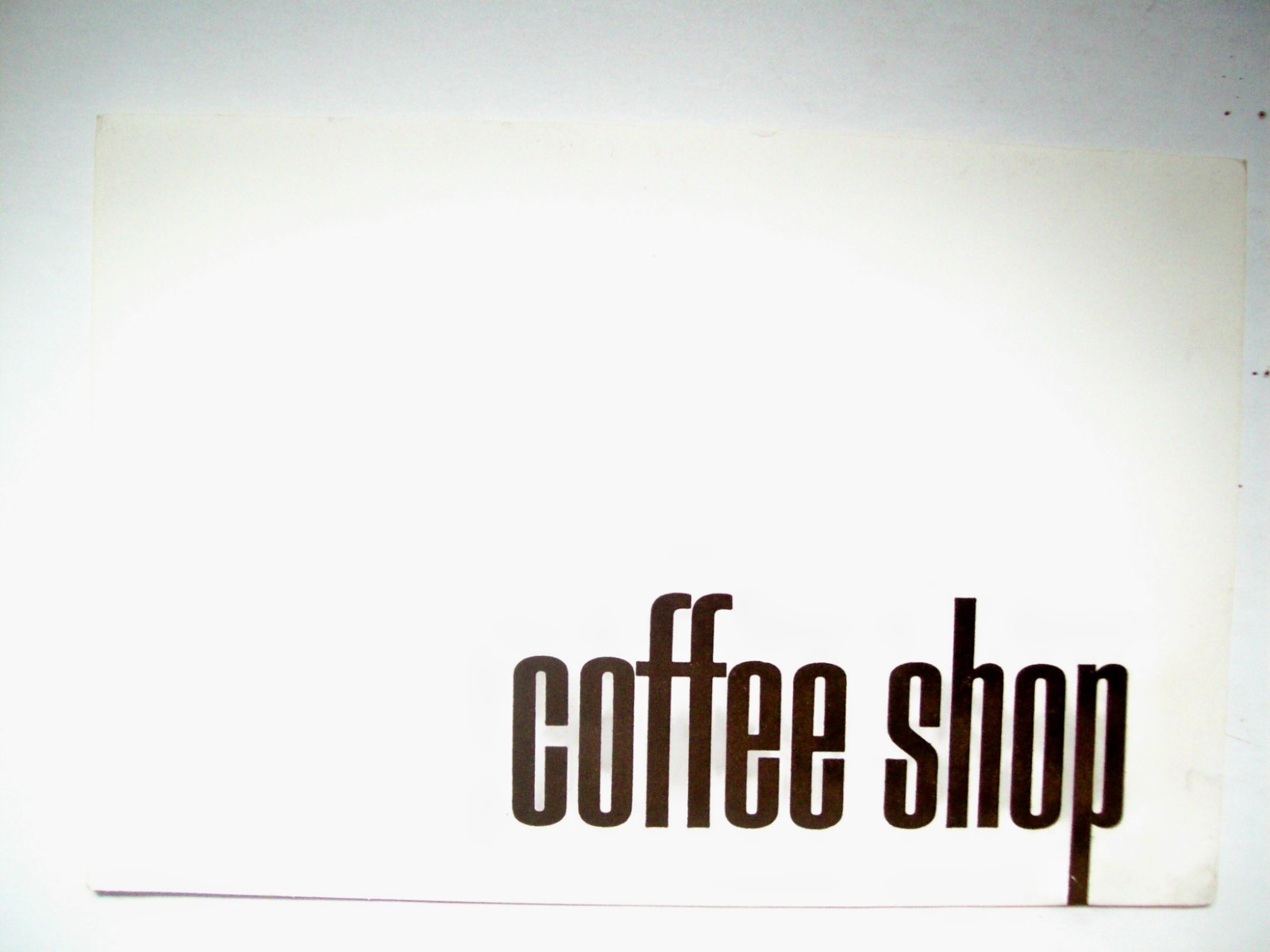 1967 Menu from Marie Schreiber\'s Coffee House in the Hollenden House (Cleveland)