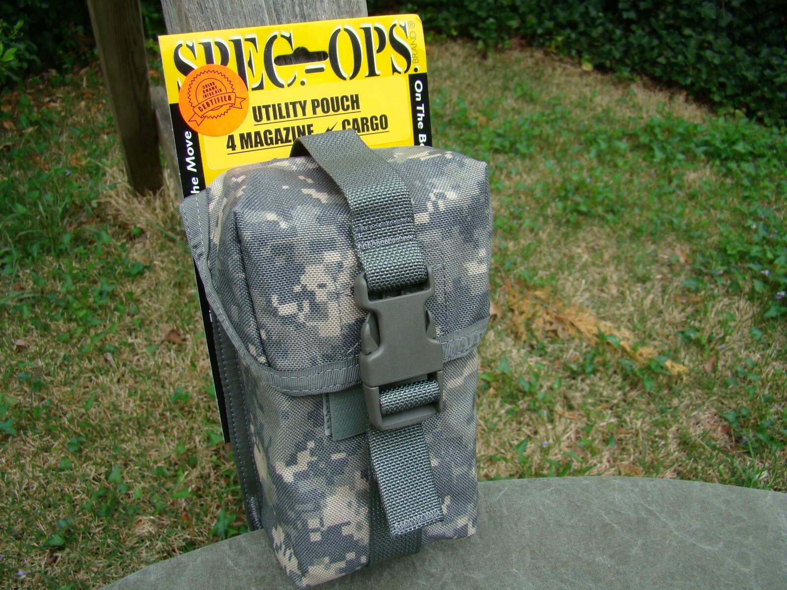 New SPEC OPS X-4 MOLLE II 4 Magazine Utility Pouch ACU