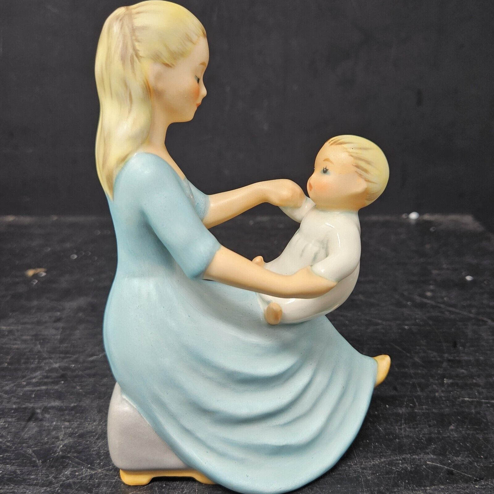 Goebel Hummel Vintage West Germany Mother & Child Rock A Bye Baby Figurine