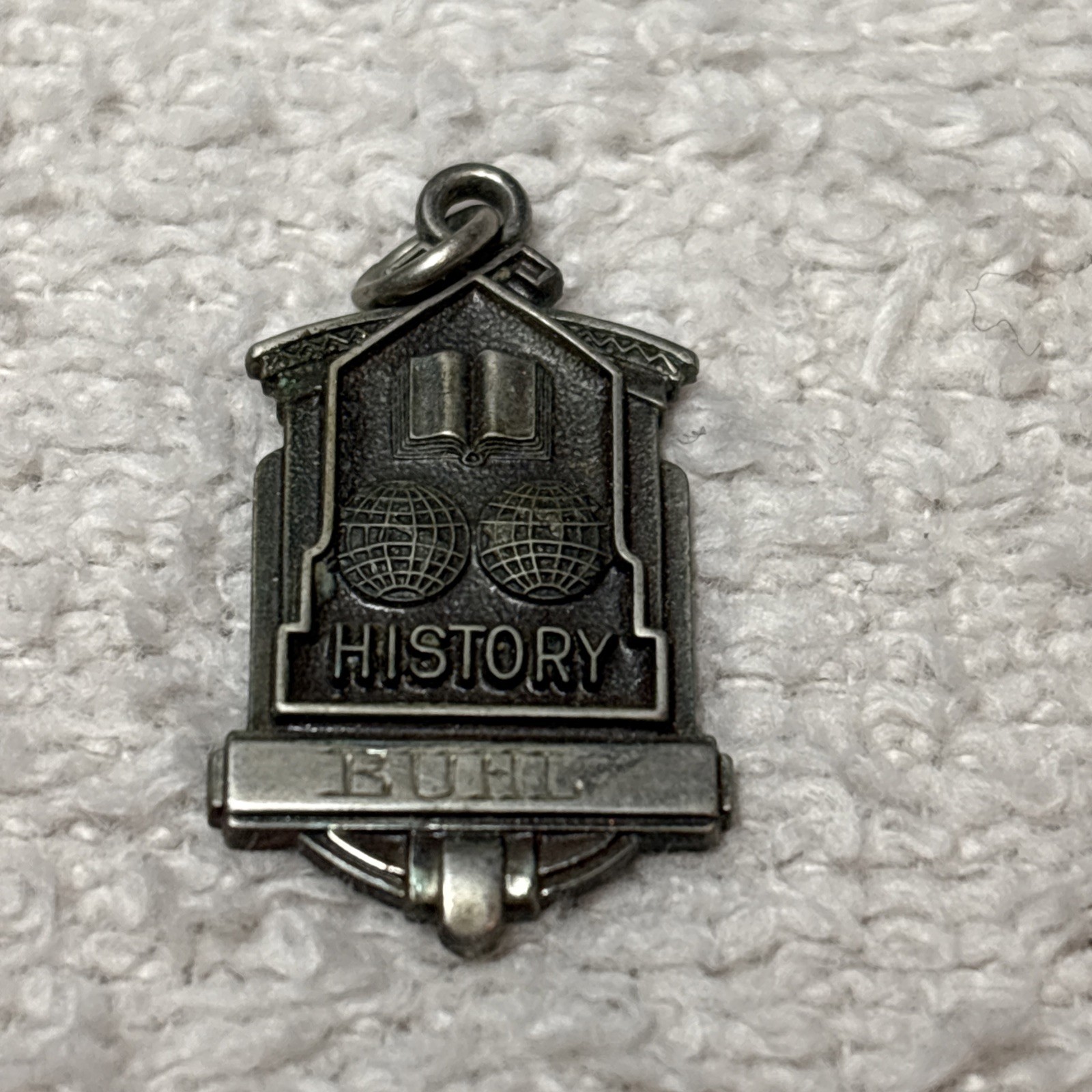 Vintage Balfour Graduation Award / Academic Achievement Charm -Silver Vintage Balfour Graduation Award / Academic Achievement Charm -Silver