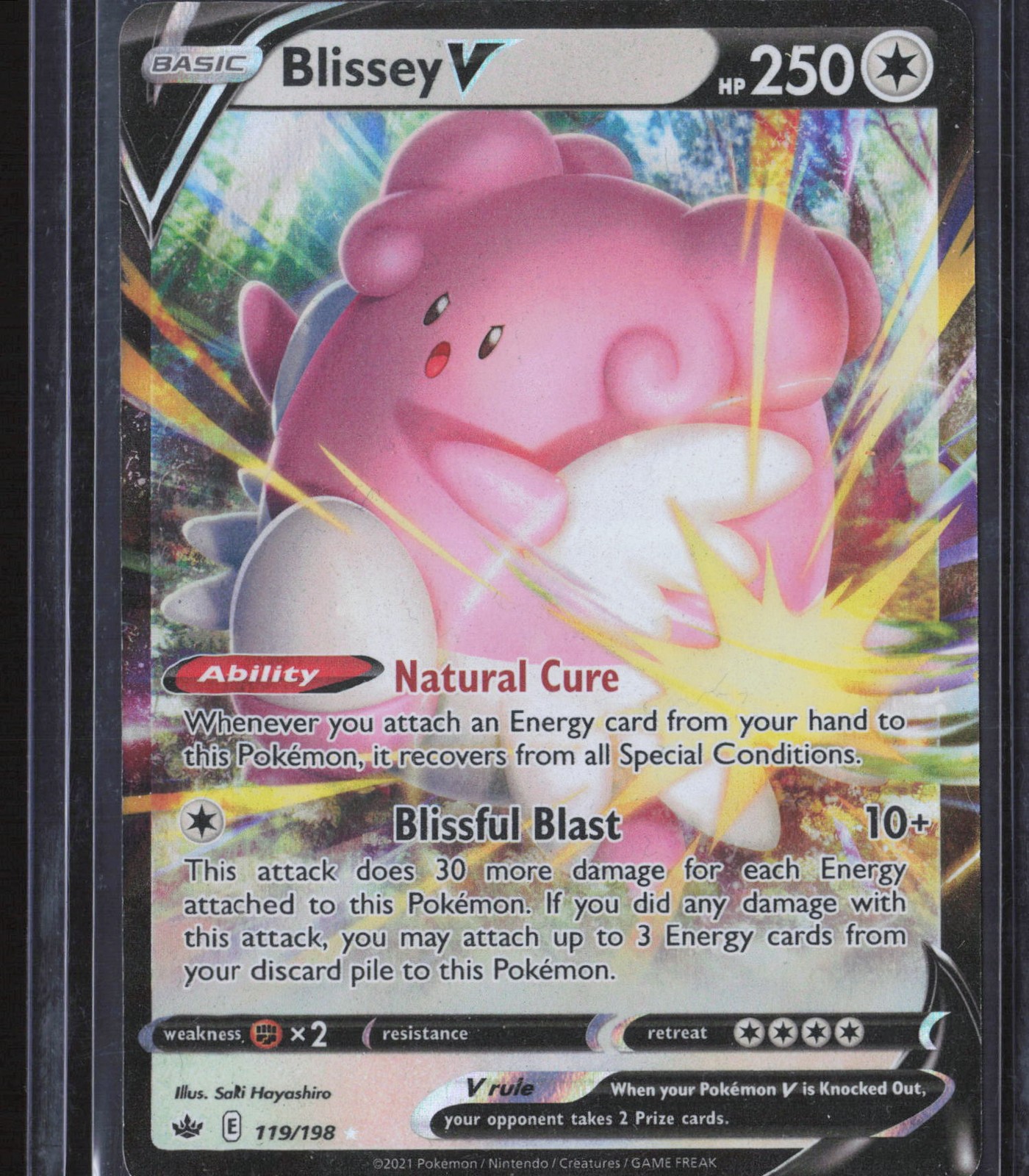 SWSH06: Chilling Reign #119/198 Blissey V