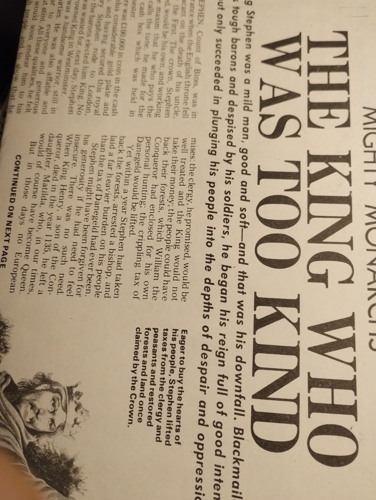 Sk71 Ephemera 1973 Article King Stephen 