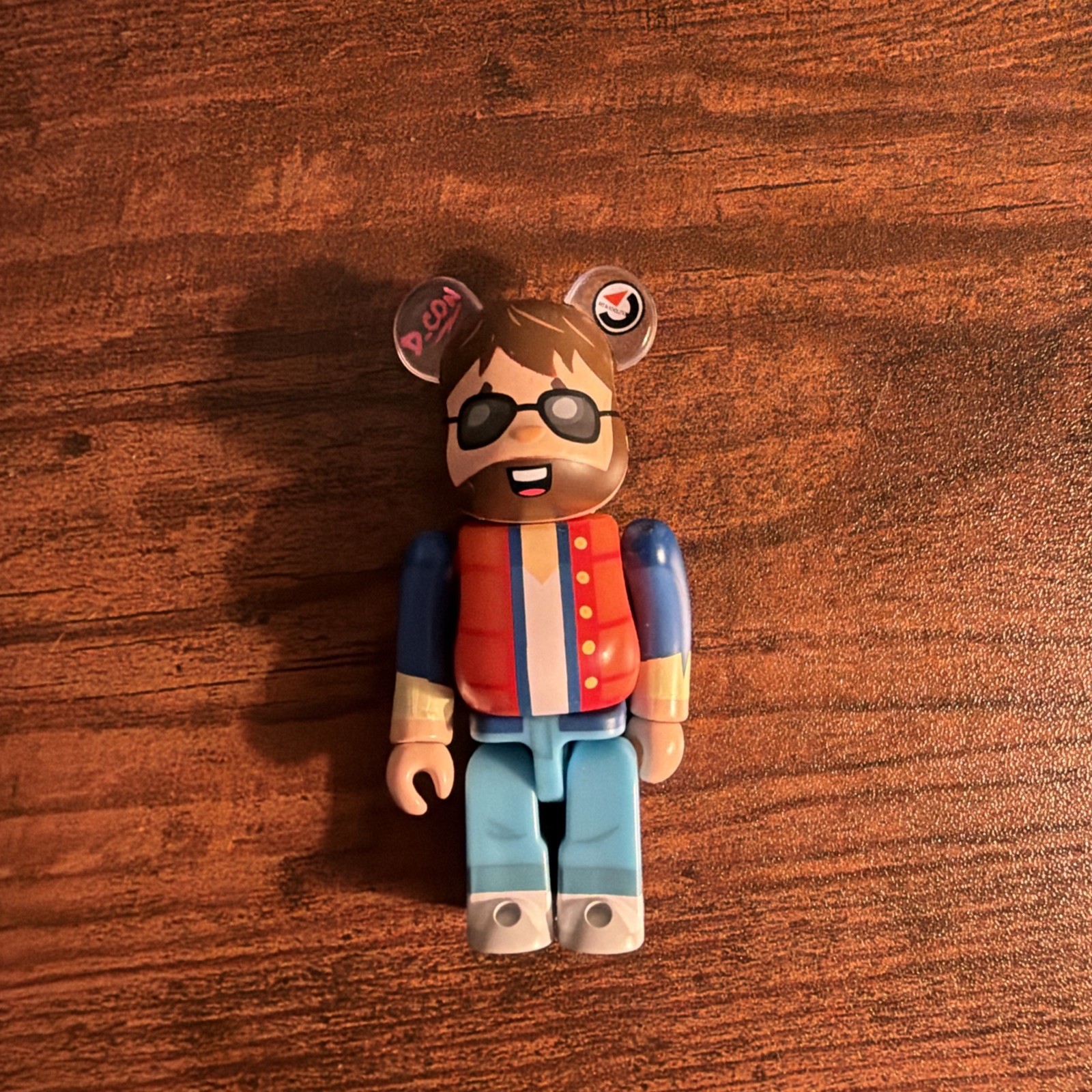 Be@RBRICK 100% Back to the Future Designer Con 2020 Marty Vincent Bearbrick DCon