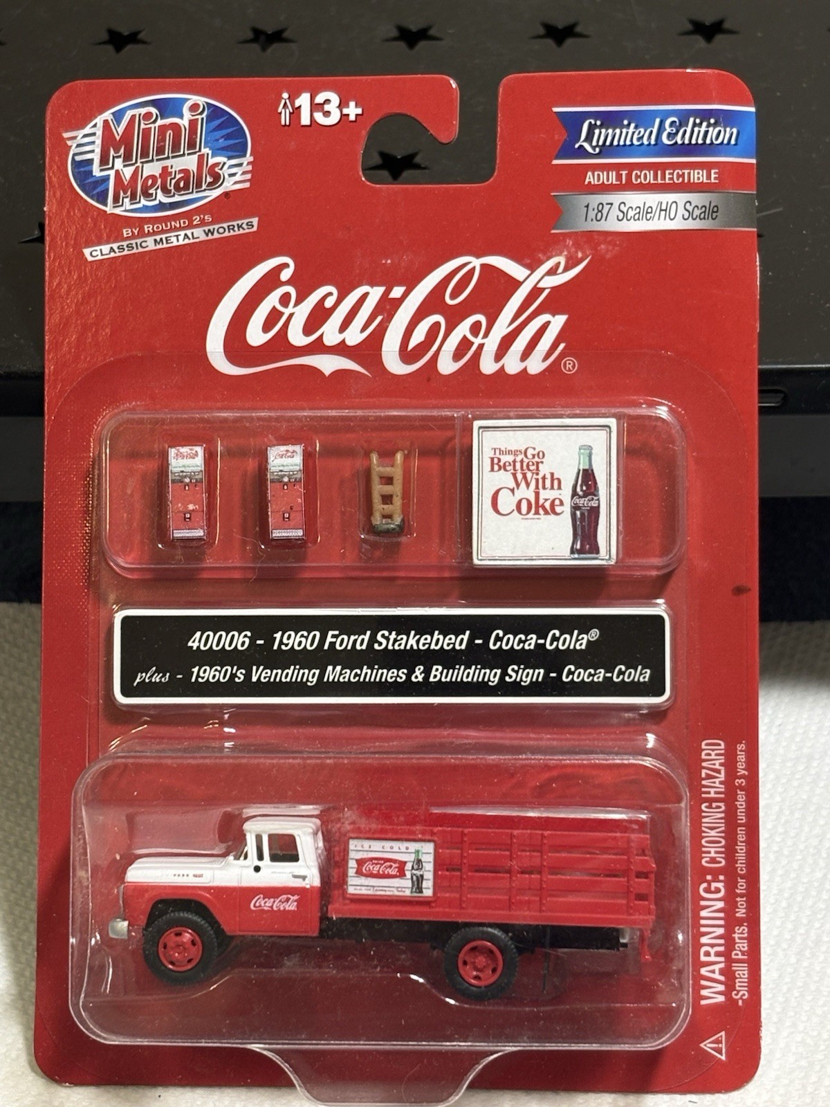 New MINI METALS - 1960 Ford Stakebed - Coca Cola