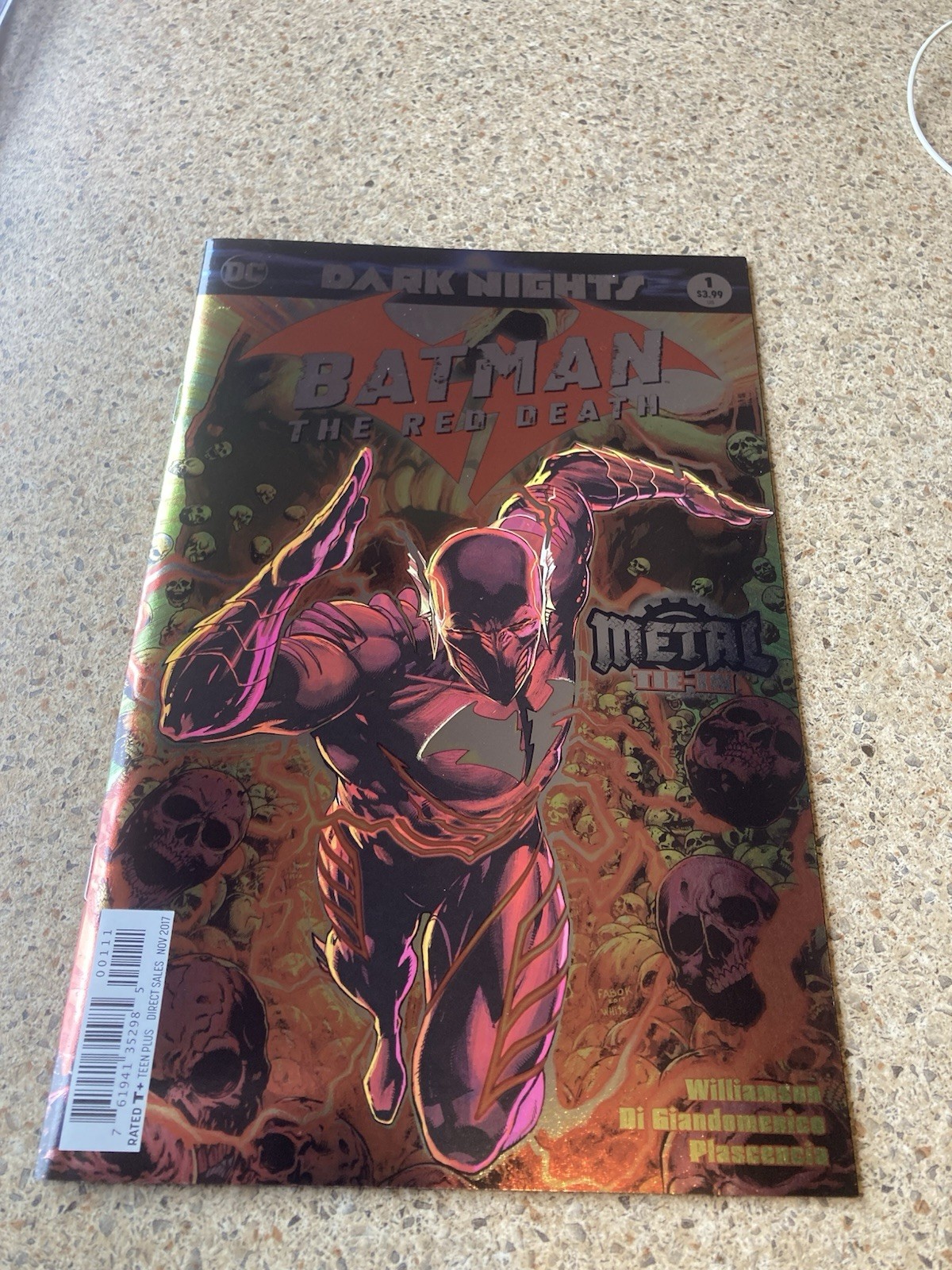 Dark Nights Metal Batman Red Death 1
