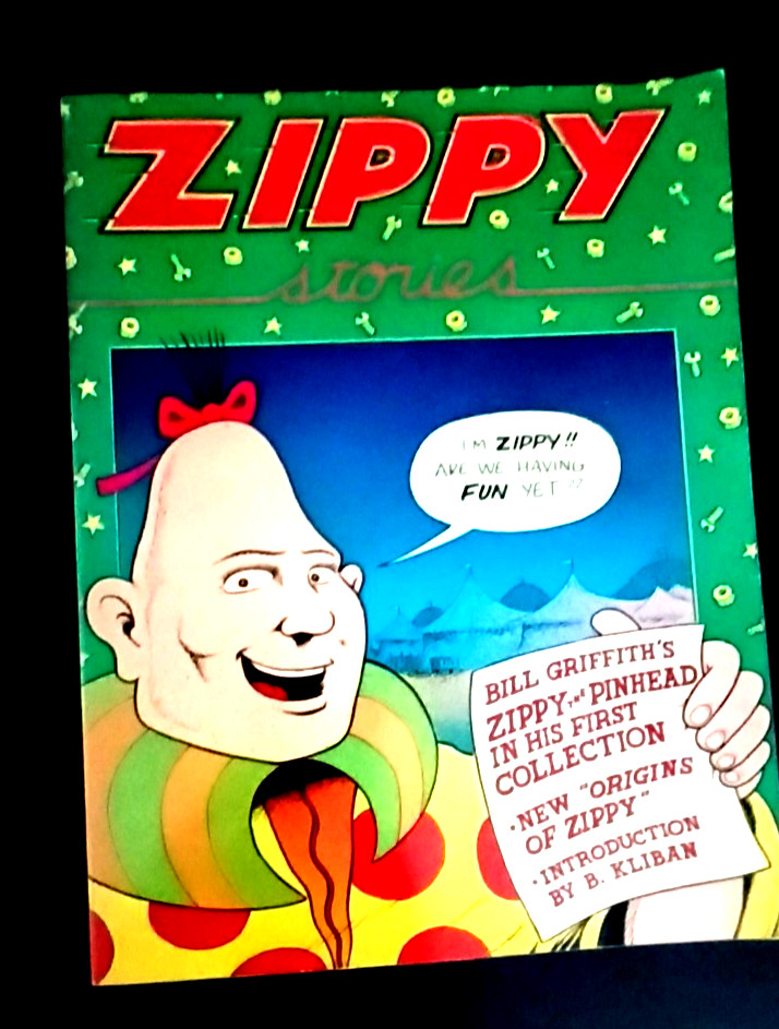 ZIPPY LOT OF 2    ZIPPY ANNUAL #2 2001 + ZIPPY STORIES BY BILL GRIFFITH
