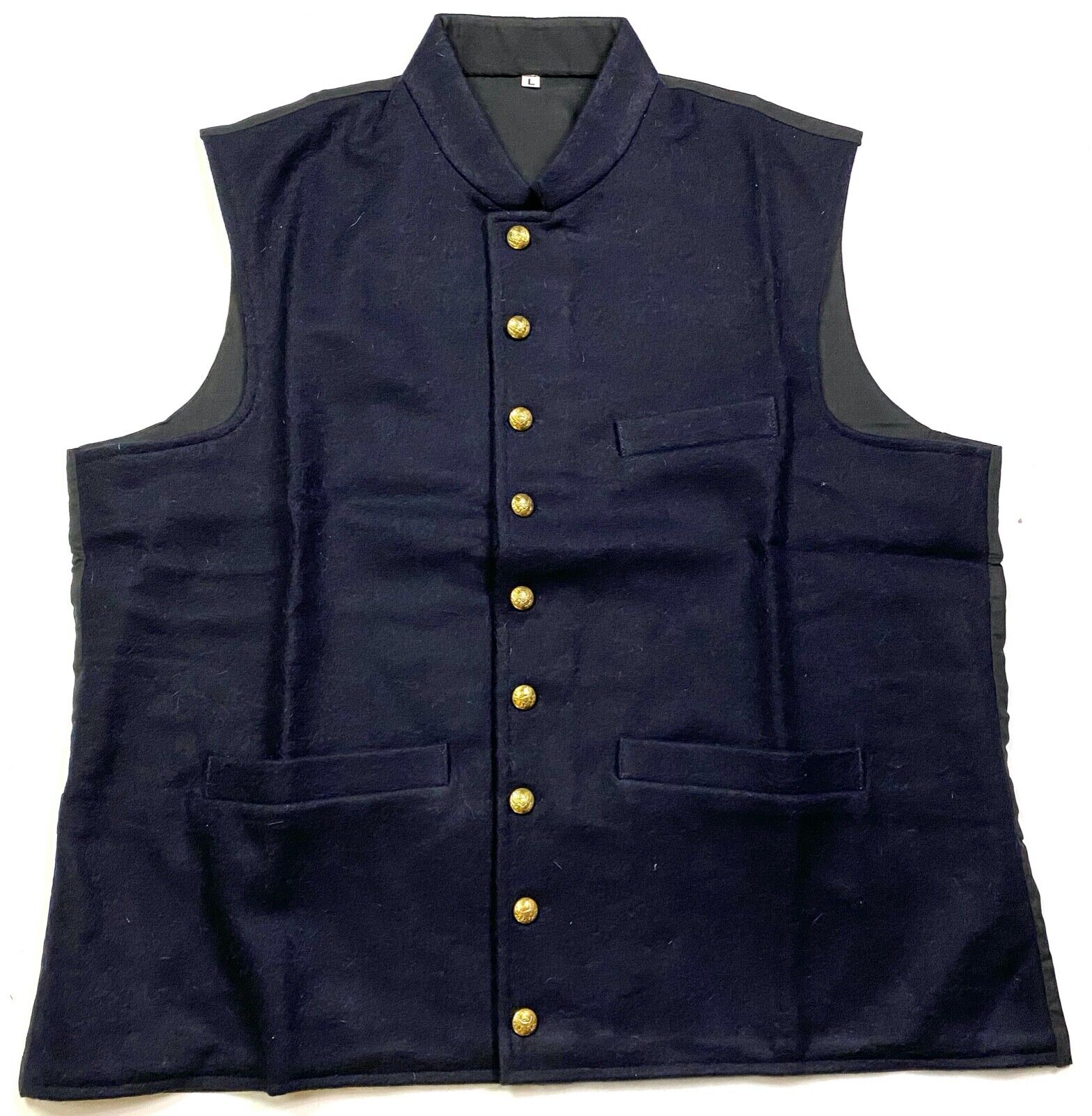INDIAN WARS SPANISH AMERICAN WARS US ARMY M1874 WOOL VEST- SIZE 3 (42-44R)