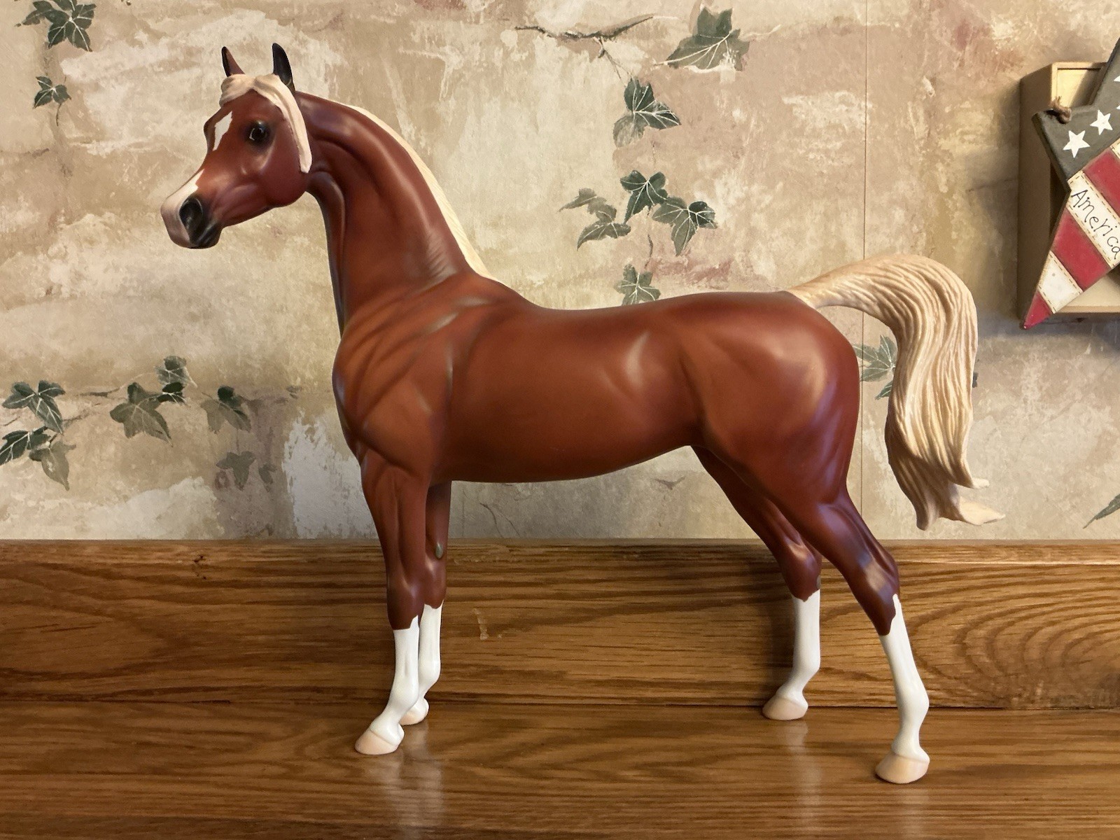 Peter Stone Model Horse - CHESTNUT ARABIAN - DAH - BEAUTIFUL Peter Stone Model Horse - CHESTNUT ARABIAN - DAH - BEAUTIFUL