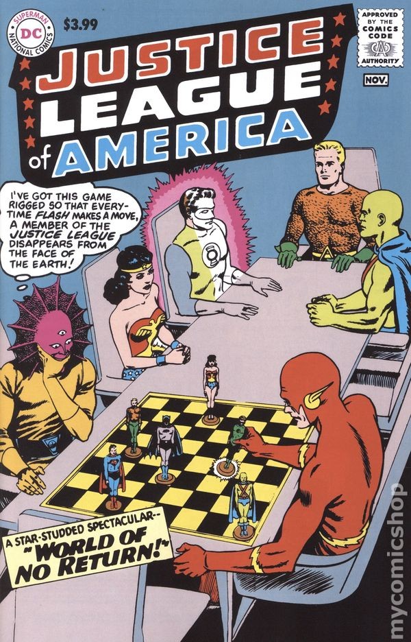 Justice League of America Facsimile Edition 1A NM 2024 Stock Image
