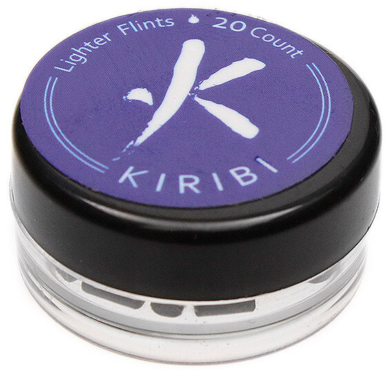 Jar of 20 Kiribi Lighter Flints - 3081