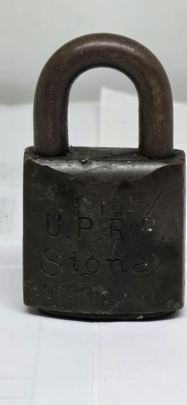 CS-61 U.P.R.R. Signal Corbin Padlock Lock CS-61 U.P.R.R. Signal Corbin Padlock Lock