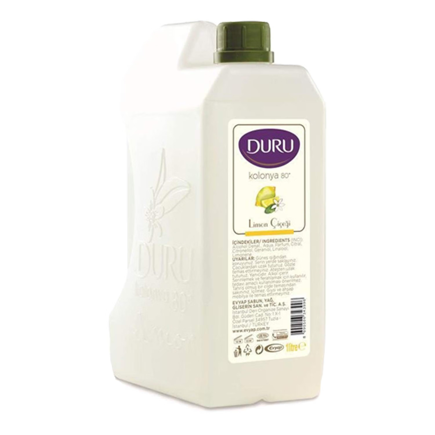 Duru Cologne - Lemon 900 ml Plastic Bottle