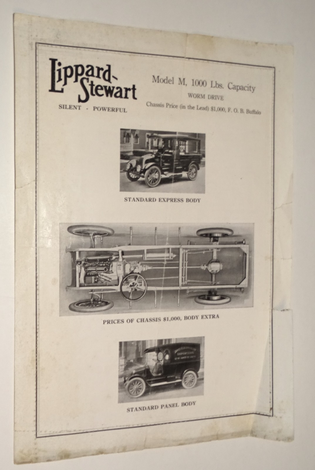 Lippard-Stewart (Model M) Motor Truck Flyer (Edward S. Clark, Hartford) c. 1915