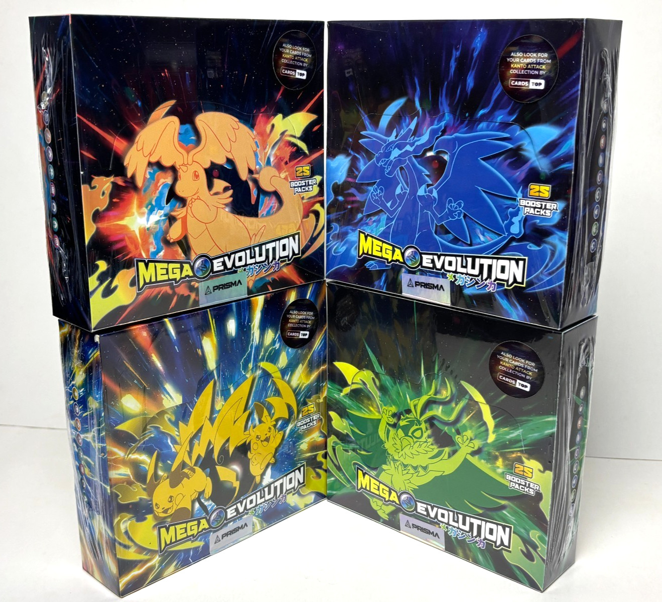 4 BOXES - 2026 POKEMON MEGA EVOLUTIONS Cards - 100 Sealed Packs
