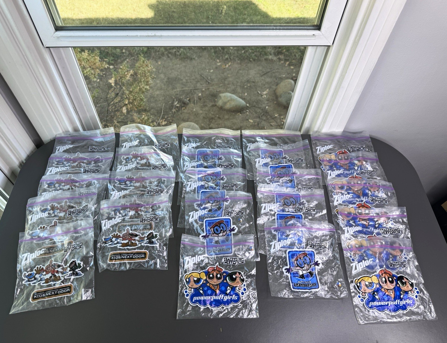 Ziploc Bags Cartoon Network Dexter’s Lab & Powerpuff Girls Lot kids next door