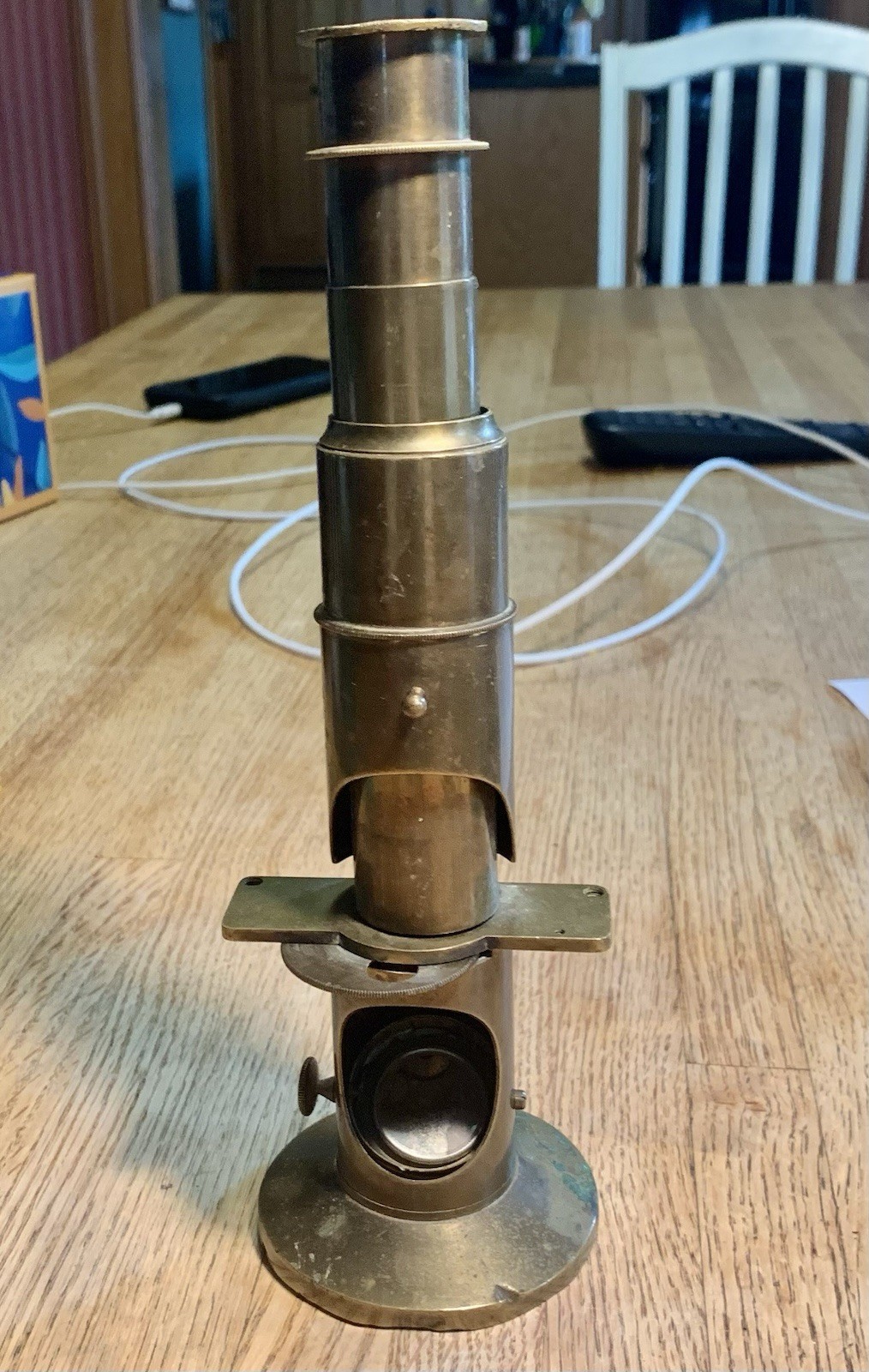 Civil War Period Medical Field Microscope Civil War Period Medical Field Microscope