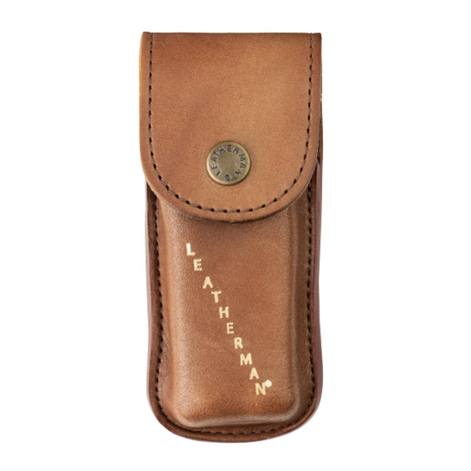 LEATHERMAN Heritage Leather Snap Sheath Multi-Tools, Brown, Medium