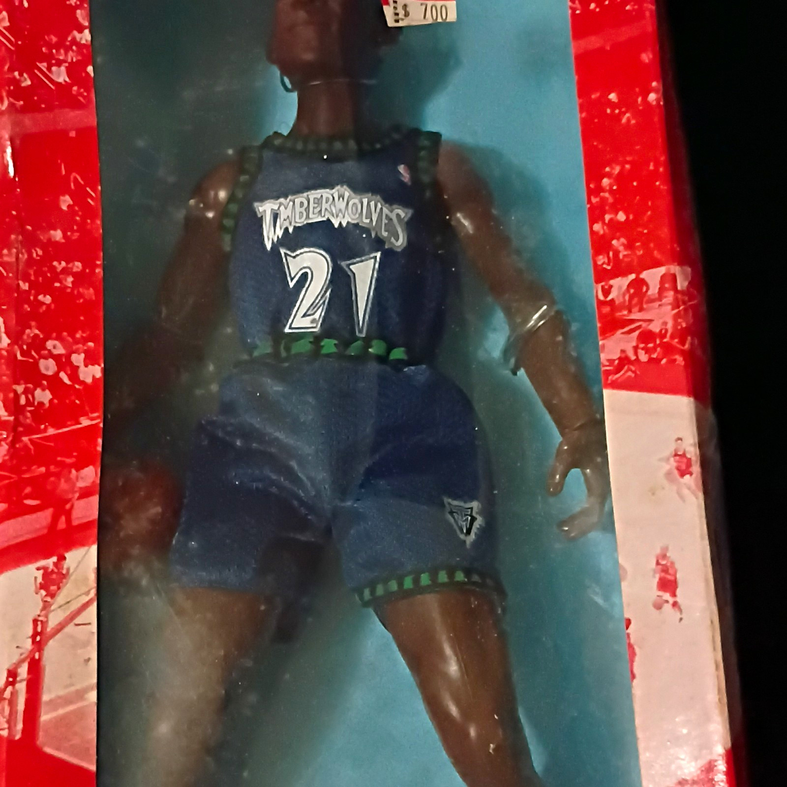 Starting Lineup Kevin Garnett Minnesota Timberwolves #21 Basketball Figure Starting Lineup Kevin Garnett Minnesota Timberwolves #21 Basketball Figure