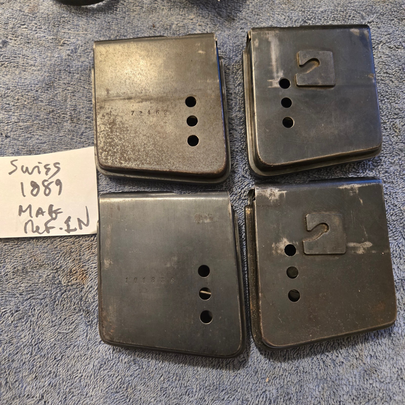 Swiss Schmidt Rubin 1889 Magazine VG 12 rd Ref.N1 Swiss Schmidt Rubin 1889 Magazine VG 12 rd Ref.N1