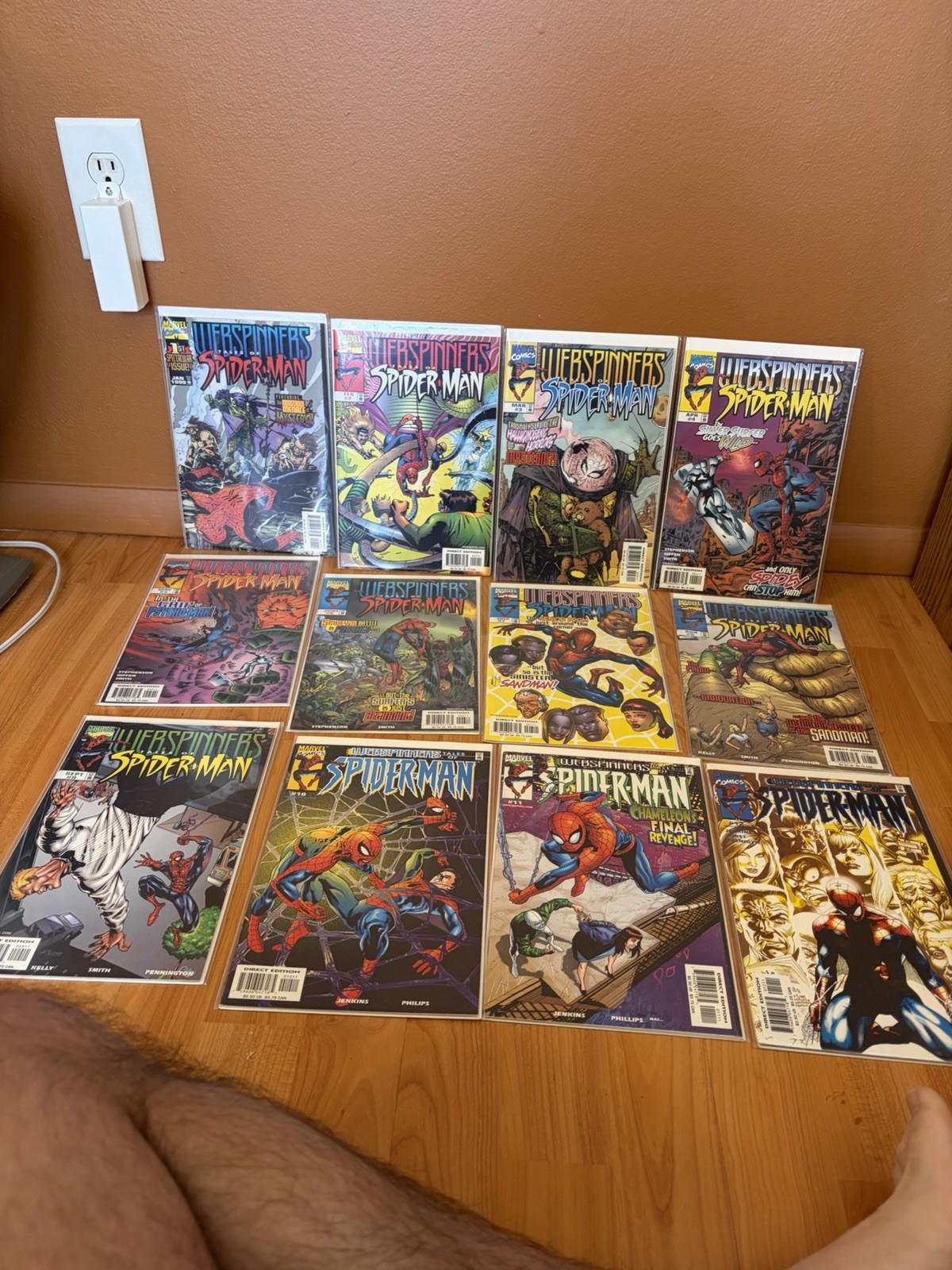 Marvel Spider-Man  Webspinners: Tales of Spider-Man Comic Book Lot 1-18