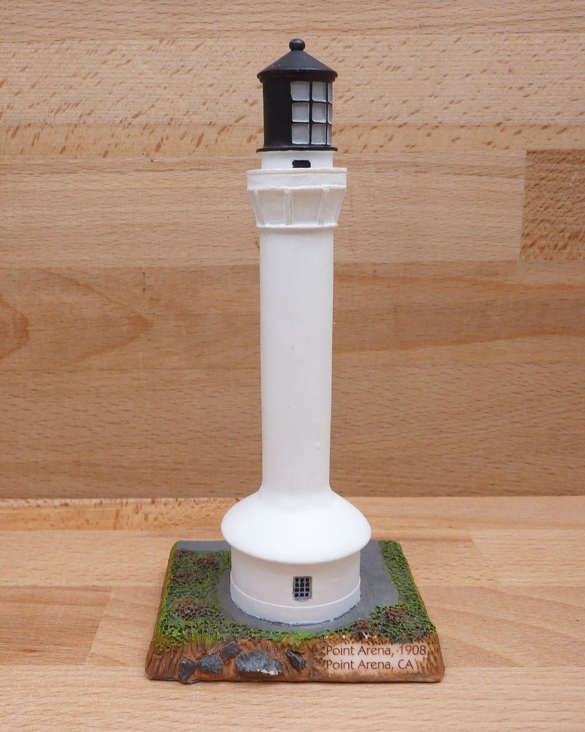 Vintage Lefton Historic American Lighthouse Point Arena CA 1908 Figurine 6\