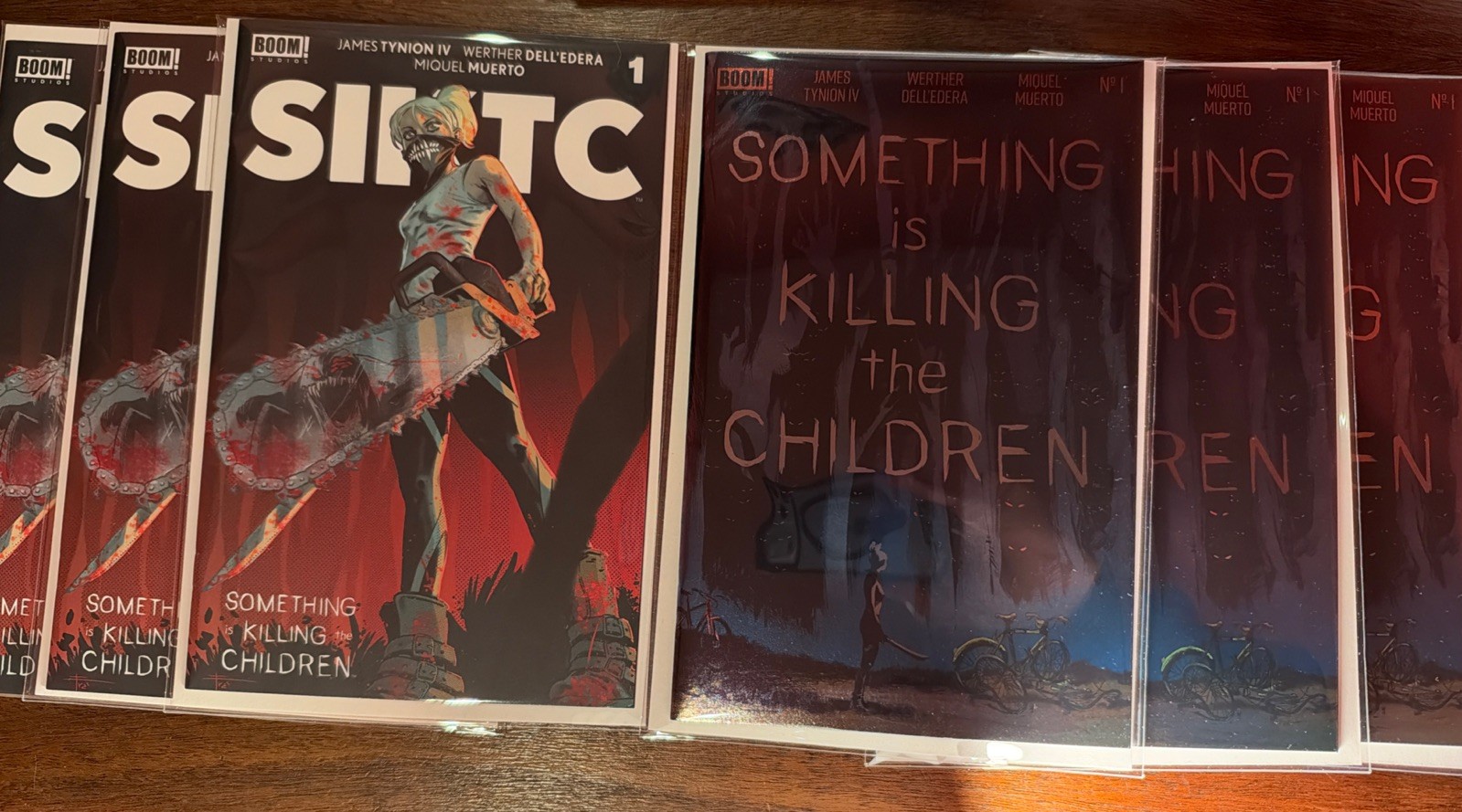 Something Is Killing the Children #1 7th & 8th Prints Foil LCSD & SIKTC NM+ Boom