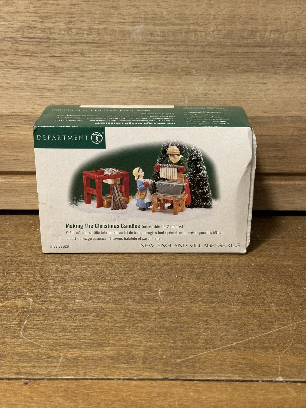 Dept 56 Making the Christmas Candles New England Snow Village (BROKEN PART)