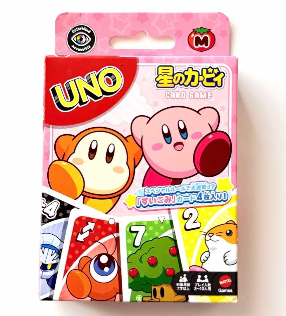 Kirby UNO Card Game Hoshi no Kirby Japan NEW Kirby UNO Card Game Hoshi no Kirby Japan NEW