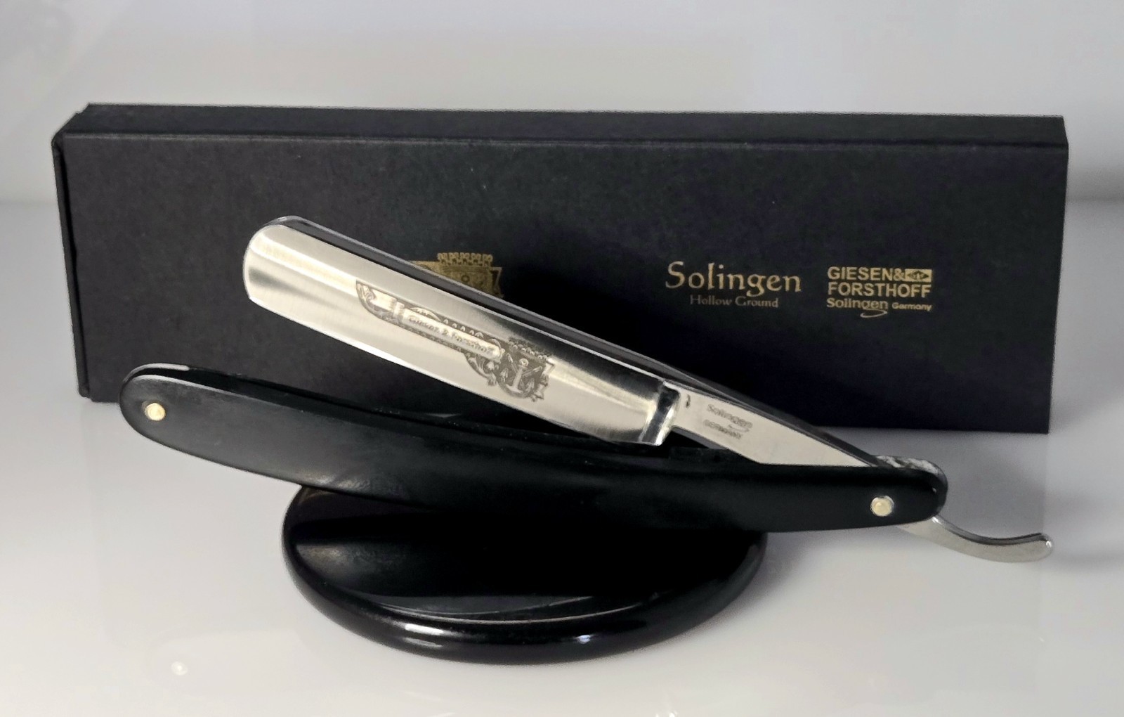 New Handmade Solingen Straight Razor~Giesen & Forsthoff~  [Shave Ready]