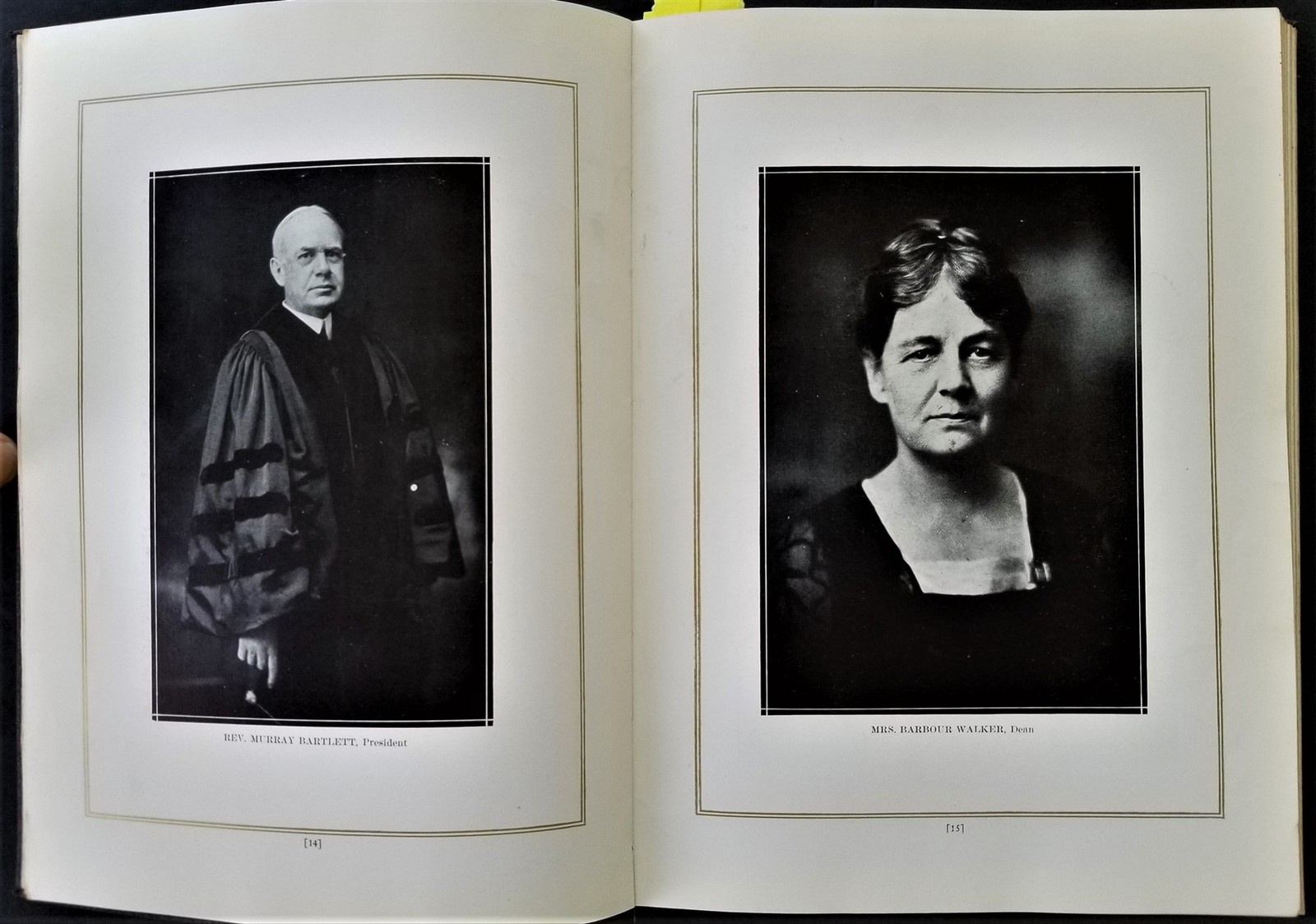 1924 antique WILLIAM SMITH COLLEGE geneva ny YEARBOOK owned MARGARET SCHOONMAKER