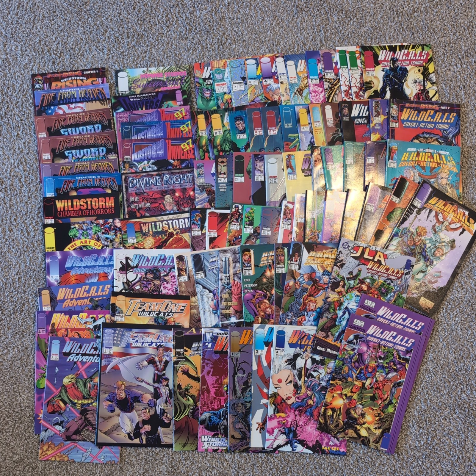 Image WildC.A.T.S #0 1-50 Annual Special Trilogy Wildcats + extra lot complete 
