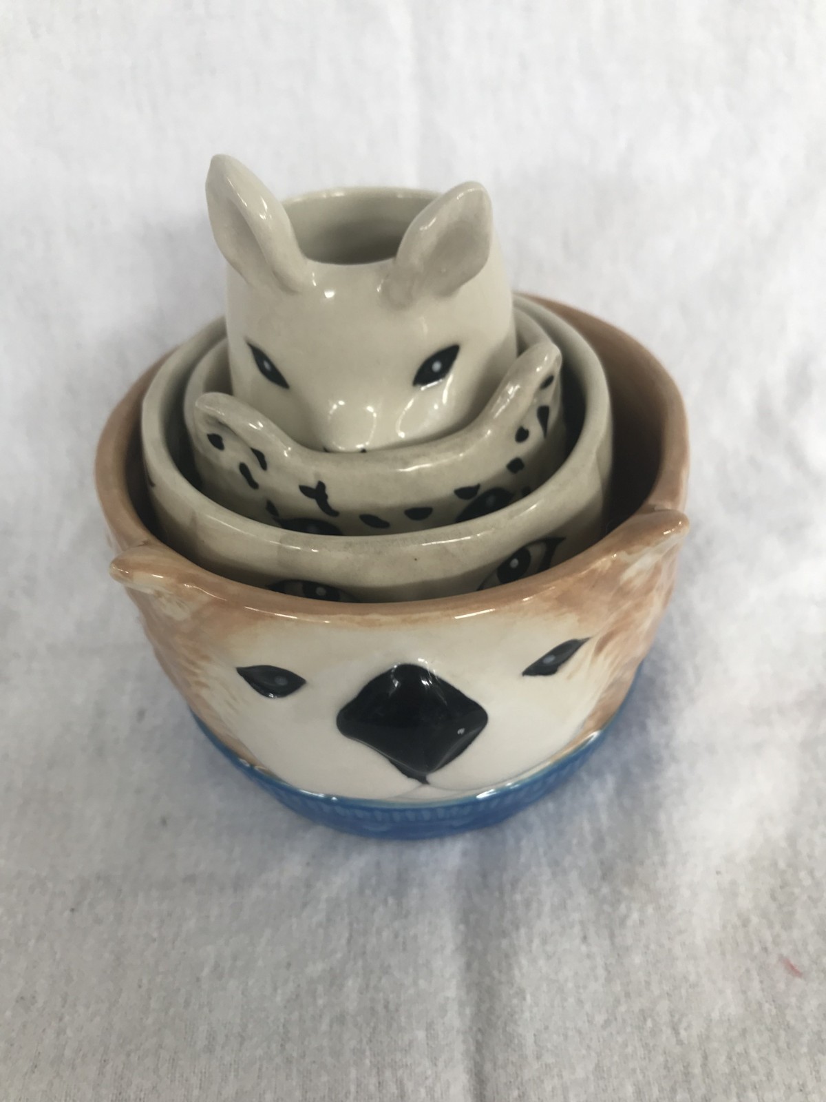 West Elm Rachel Kozlowski , , HTF Animal Measuring Cups-set of 4great condition
