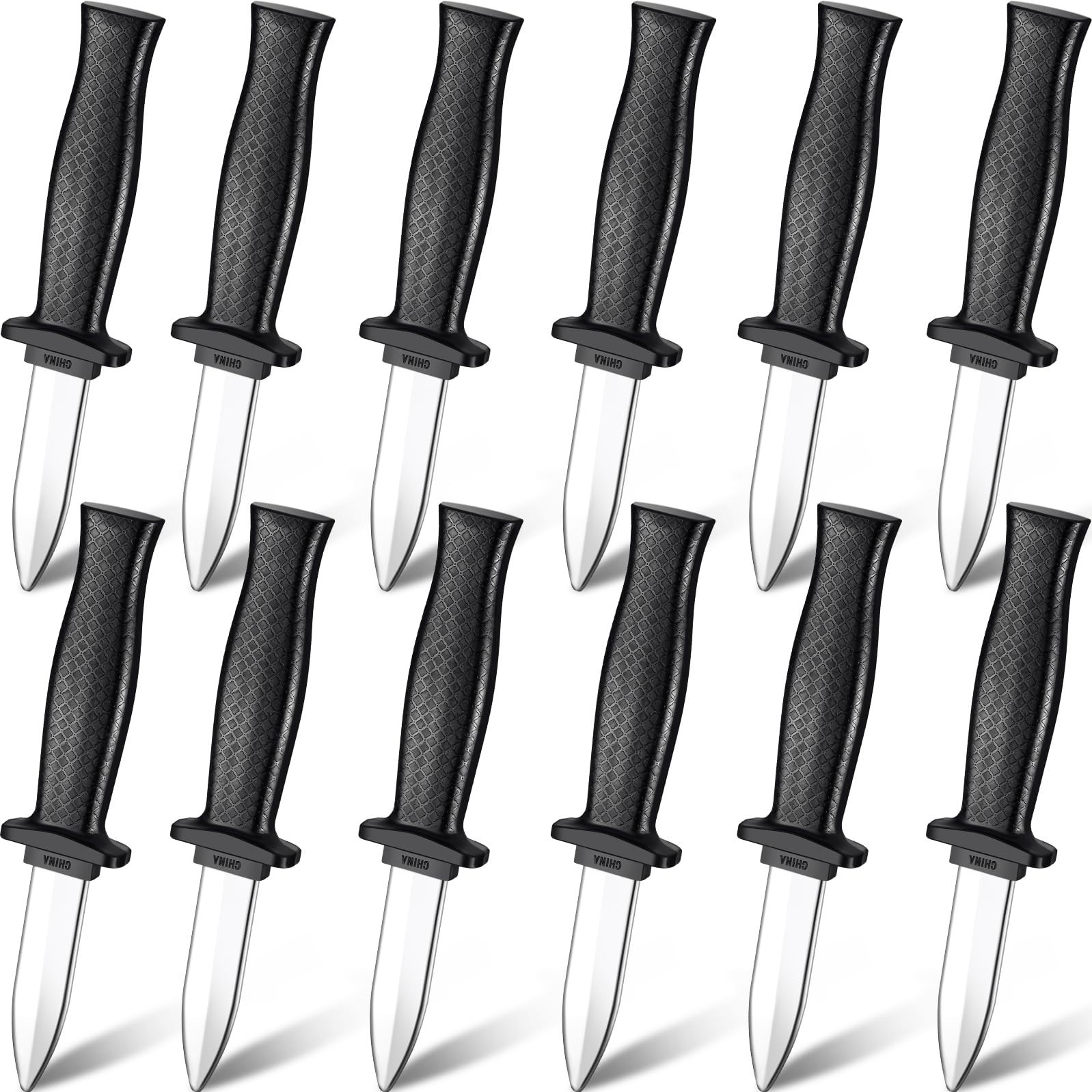 12 Pcs Retractable Fake Knife Props - Magic Toy Daggers, Retro Style, Party Fun 12 Pcs Retractable Fake Knife Props - Magic Toy Daggers, Retro Style, Party Fun