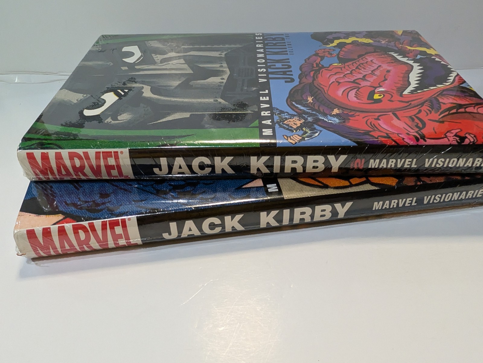 Marvel Visionaries Jack Kirby HC 2004 1st Print Sealed New OOP RARE Vol. 1 & 2