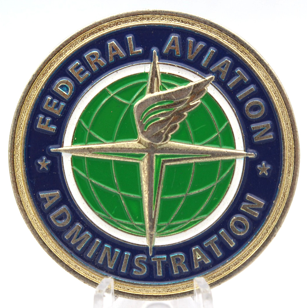 FAA Federal Aviation Administration AXM Business Mission Services Challenge Coin