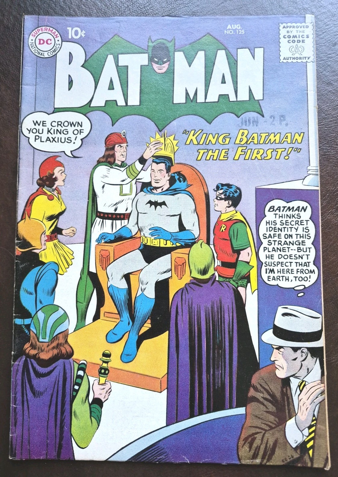Batman #125 Robin \