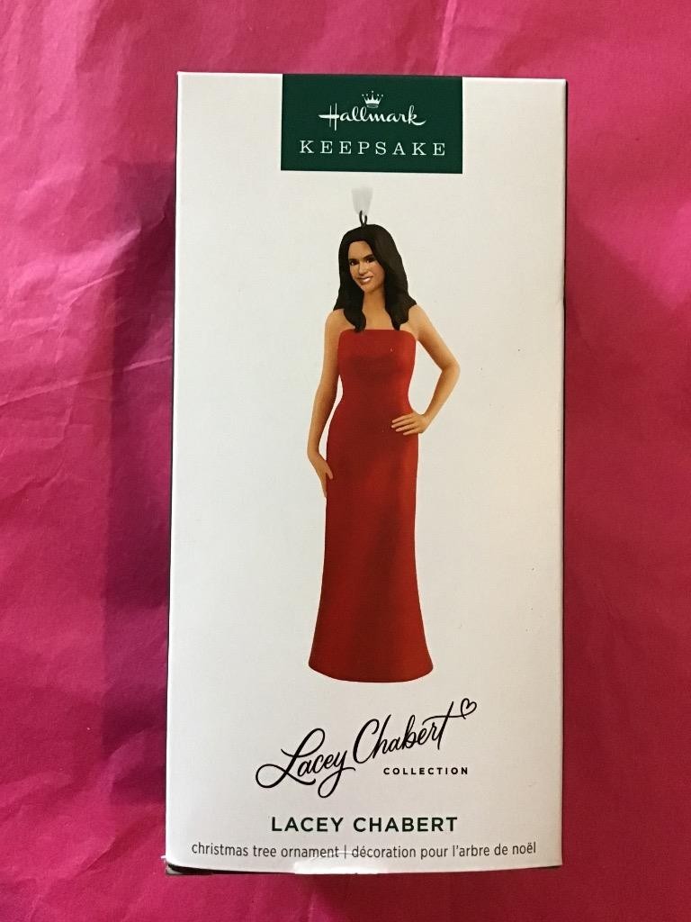 Hallmark Keepsake Ornament 2025 Lacey Chabert figure movie channel porcelain new