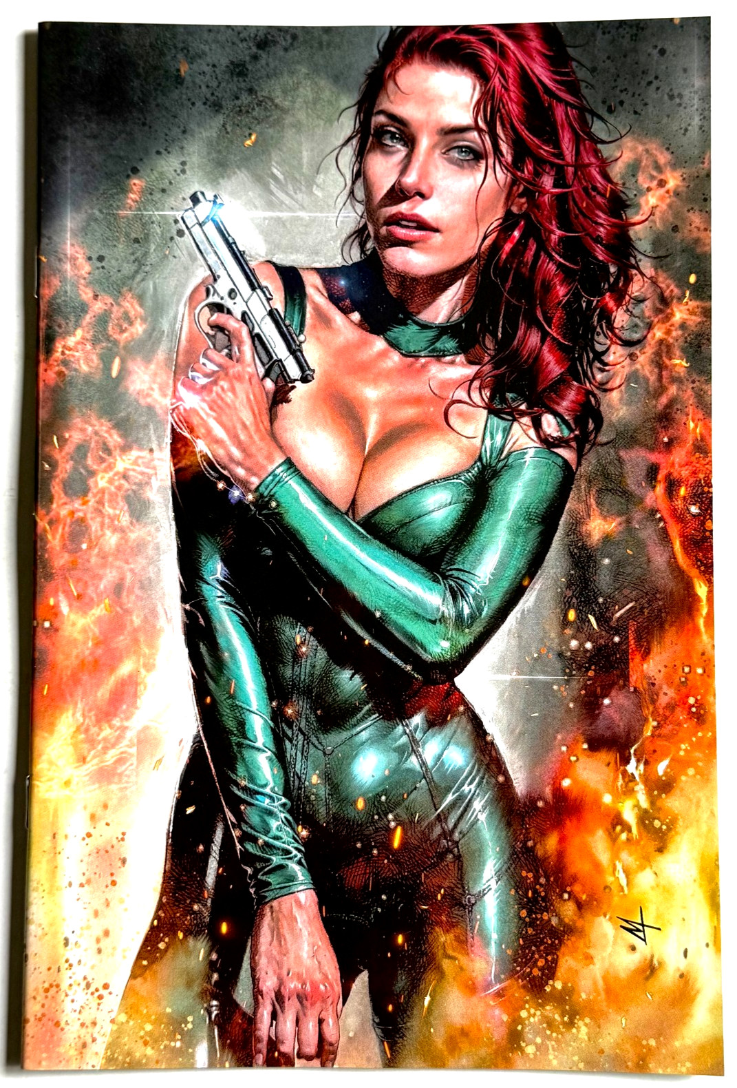 HEAT SEEKER A GUN HONEY SERIES #2 MARCO TURINI EXCLUSIVE VIRGIN VARIANT 2023 NM