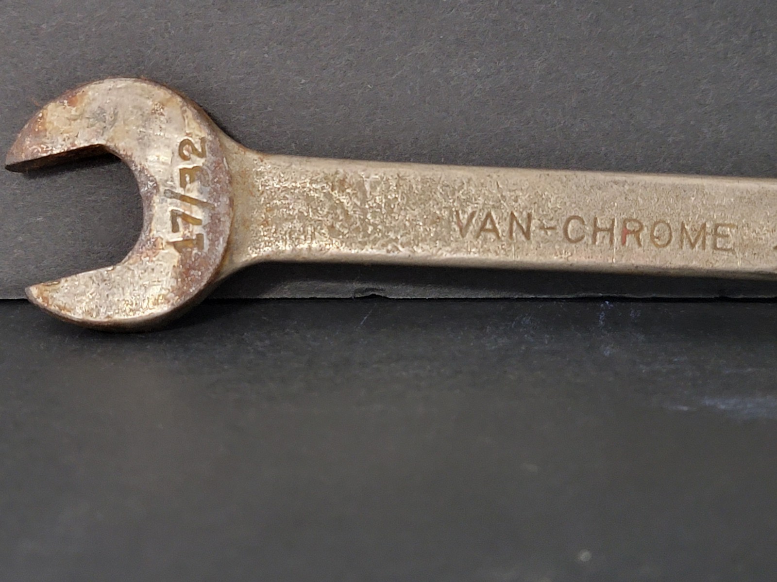Vintage Herbrand Van Chrome Tappet Wrench 7/32 7/16 USA Fremont Ohio