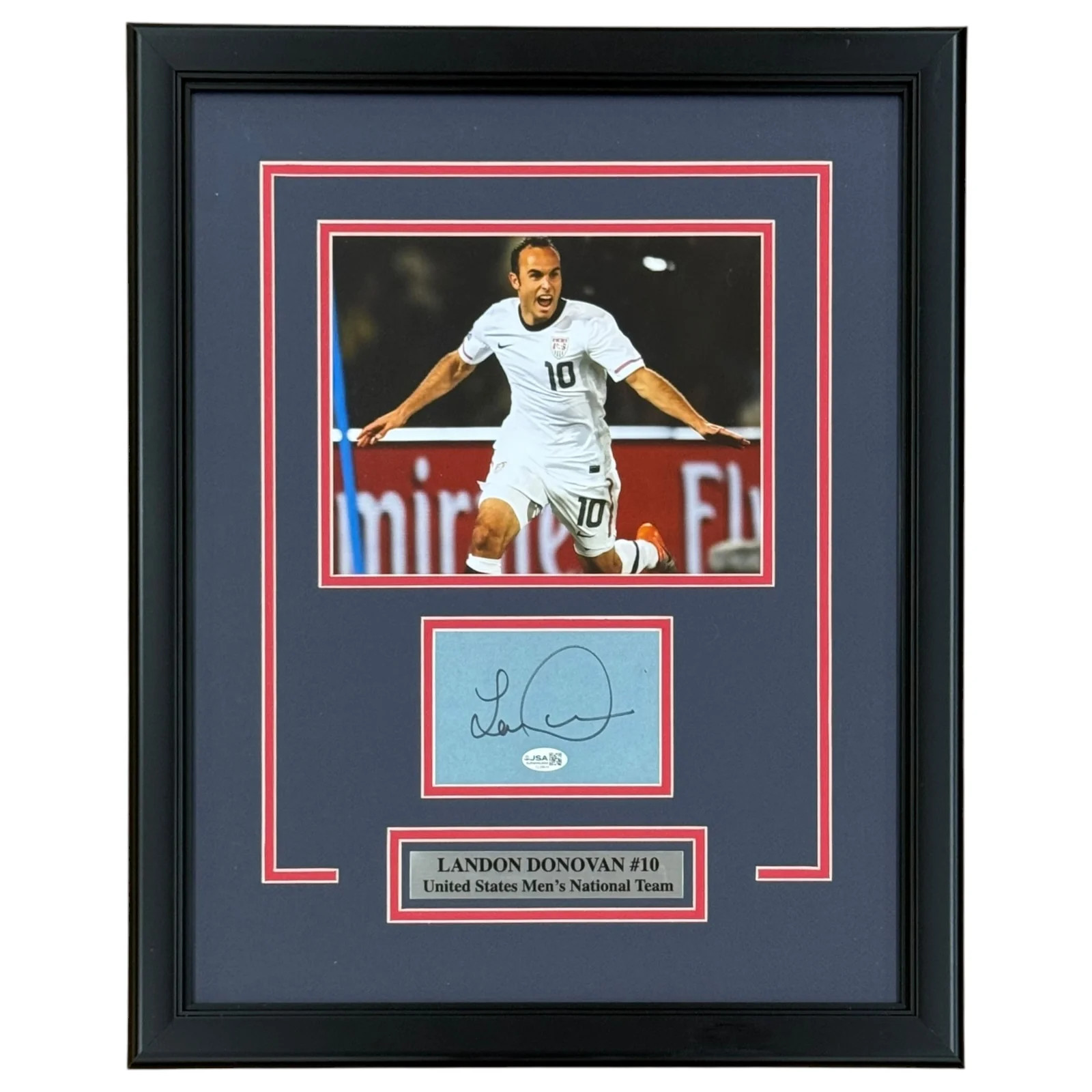 Landon Donovan Autographed United States Men\'s National Team Signature Series Fr