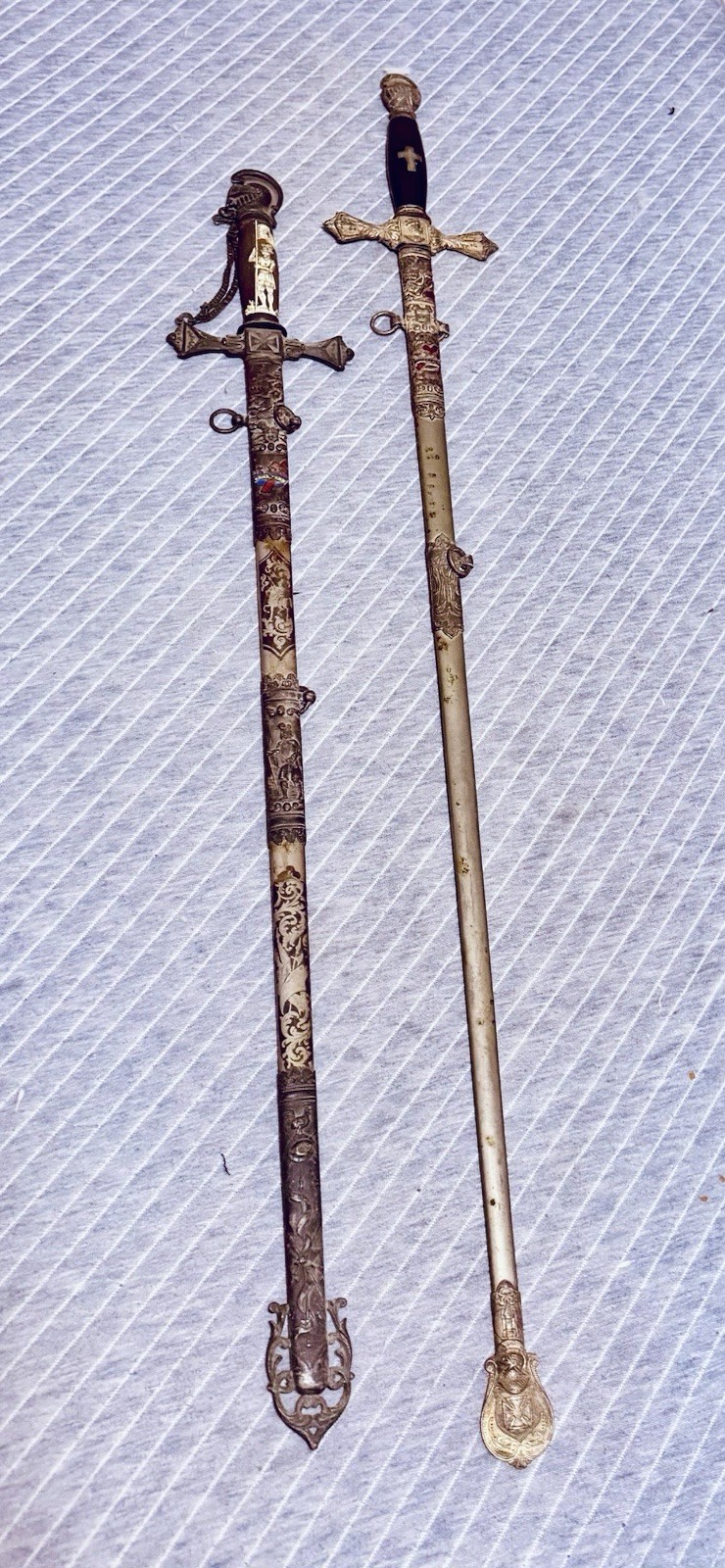 1890s Knights Templar ceremonial swords